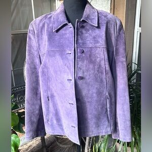 Vintage Ivonne Piel Genuine Suede Jacket